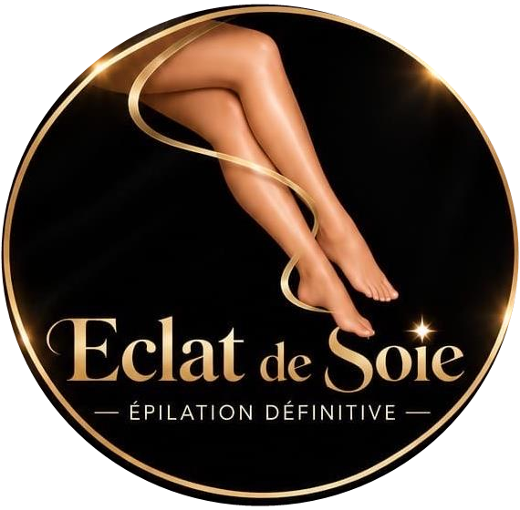 Logo Éclat de Soie, épilation définitive